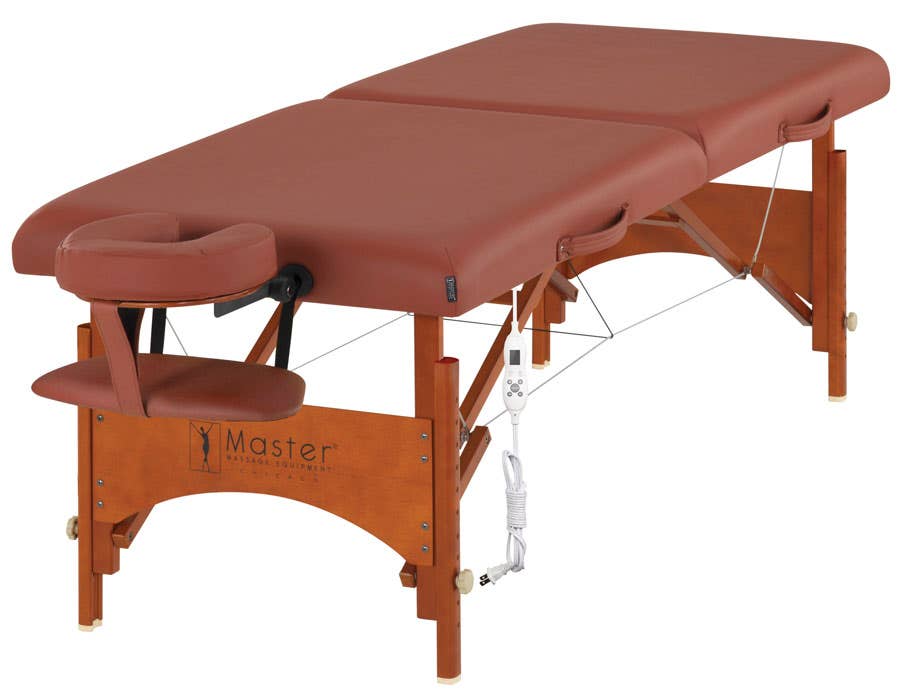 MasterMassageEquipmentFairlane28ThermaTopTable,Cinnamon