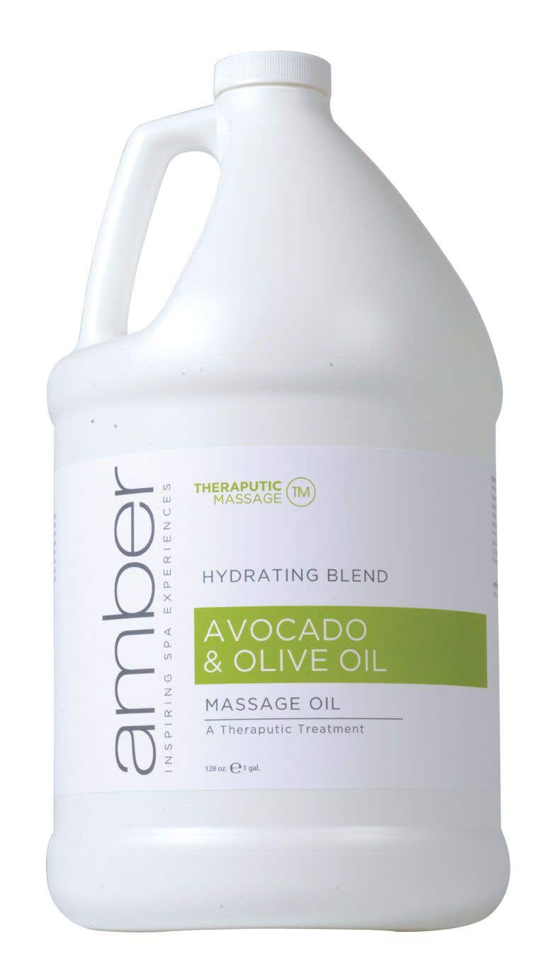 AmberAvocadoOliveOilMassageOil