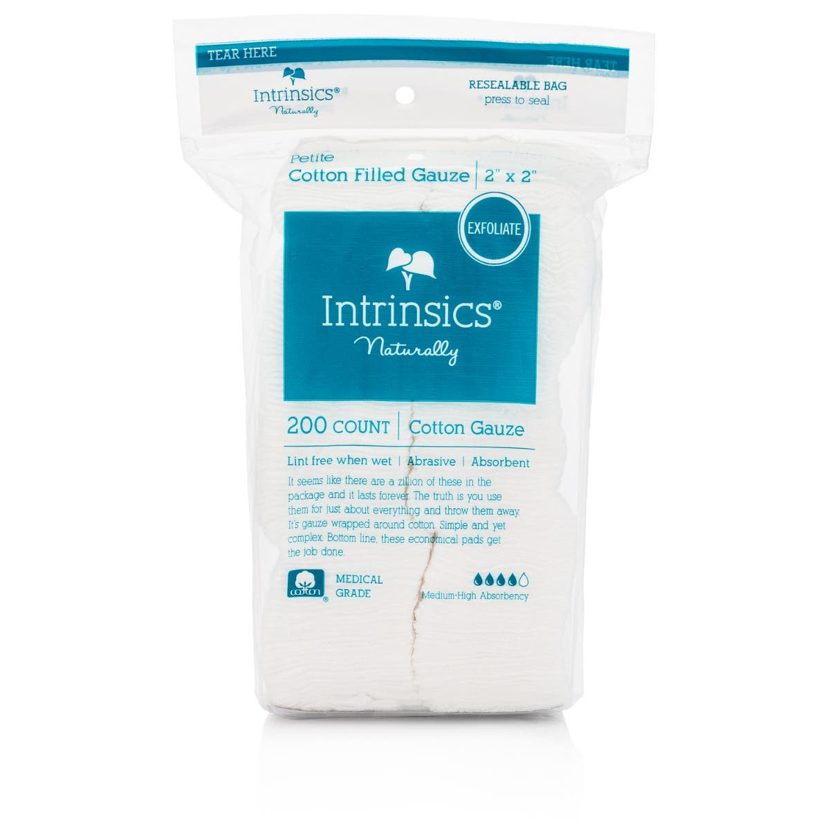 Intrinsics2X2PetiteCotton-FilledGauze