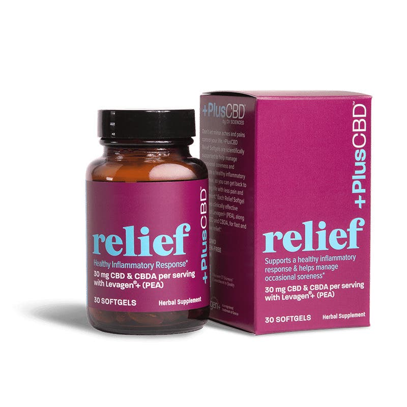 +PlusCBD™ReliefSoftgels30mgCBD&CBDA