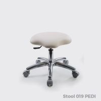 Lemi® Saddle Seamless Pedi Stool 019