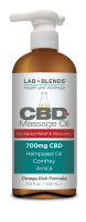 Lab+Blends™ 700mg CBD Massage Oil- 11.8 oz By BIOTONE®