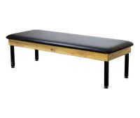 Tru Deluxe Solid Oak Mat Table Black 5x7