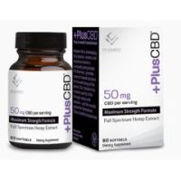 PlusCBD Oil Softgels Maximum Strength Formula 50mg