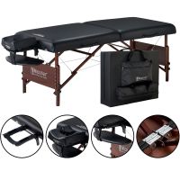 Master® Massage 30 Del Ray™ Portable Massage Table Package Black