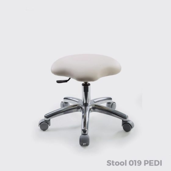 Lemi® Saddle Seamless Pedi Stool 019