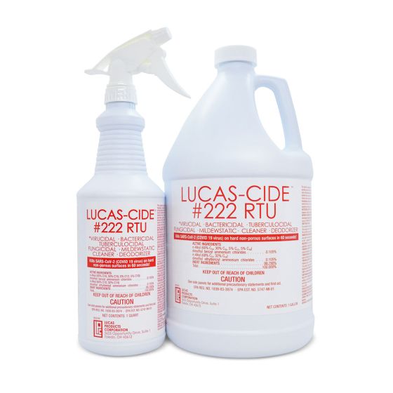 LUCAS-CIDE RTU™ Salon & Spa Disinfectant