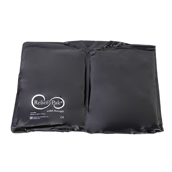 Relief Pak® Re-Usable Heavy Duty Black Urethane Cold Pack