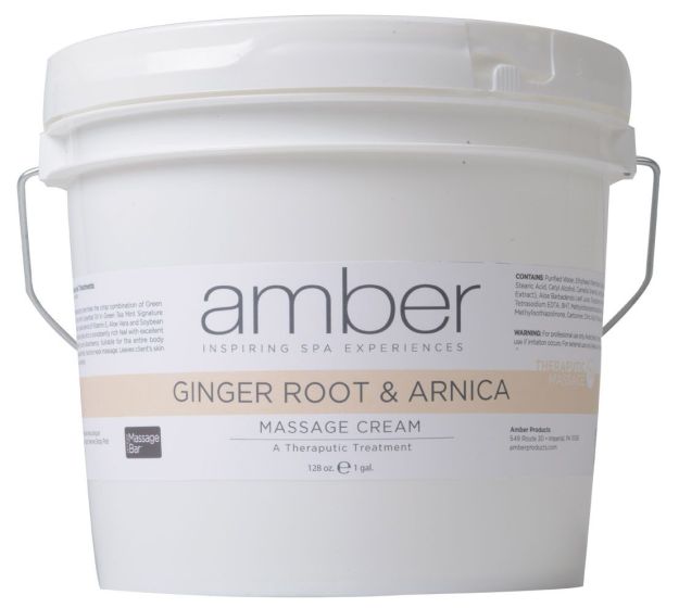 Amber Ginger Root & Arnica Massage Cream