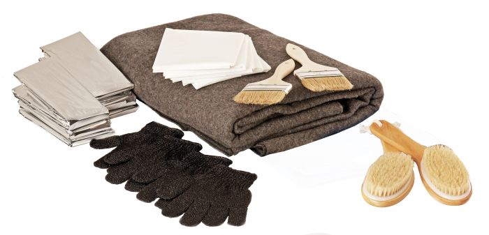 Body Care Essentials Kit - Body Wrap & Body Exfoliation Kit