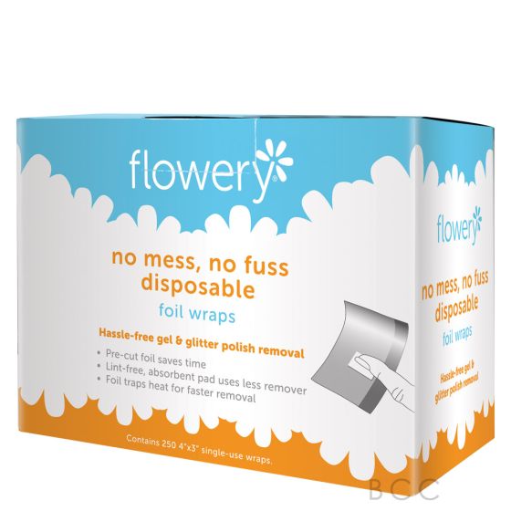 Flowery® No Mess, No Fuss Disposable Foil Wraps