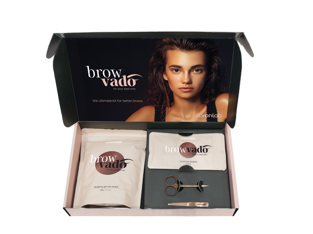 CaronlabBrowvadoBrowWaxingKit