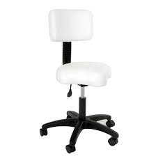 Silhouet-Tone®ContouredAir-LiftStoolWithBackrest