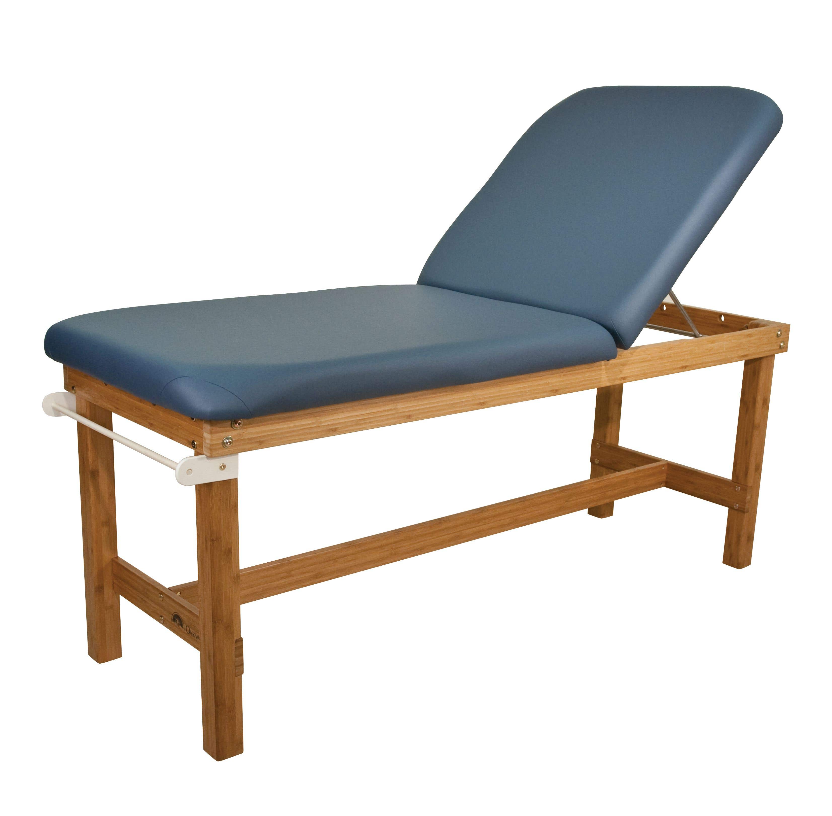 OakworksPowerlineTreatmentTbleW/Hbrace&BackRest