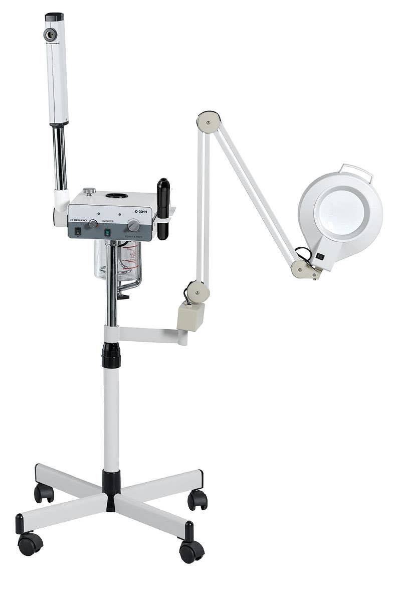 3-In-1FacialSys.W/Steamer,MagLamp,HighFrequen