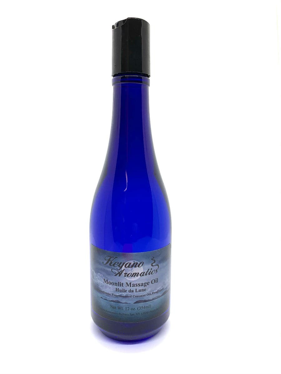KeyanoAromaticsMoonlitMassageOil12oz.